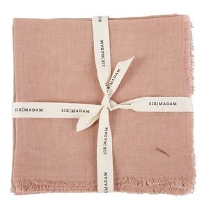 Linen Napkin Set by Sir Madam Set of 4